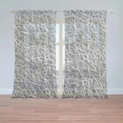Sablio Záclony Motorka: 2ks 150x250cm