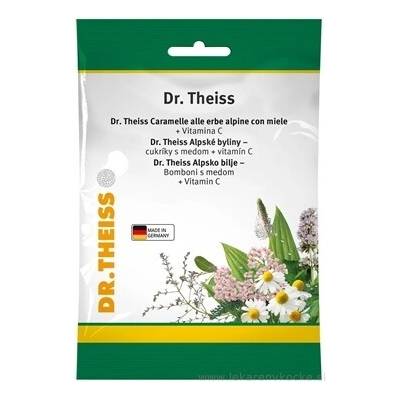 Dr. Theiss Dr.Theiss Alpské byliny bonbóny s medem 75 g