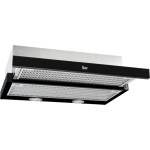 Teka Абсорбатор Teka CNL 6415 Е. 389. BL, за вграждане, телескопичен, енергиен клас А, 110 W, 3 степени на мощност, въздухопоток 312m3/h, 1x мотор, черен (CNL 6415 Е.389.BL)