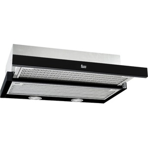 Teka Абсорбатор Teka CNL 6415 Е. 389. BL, за вграждане, телескопичен, енергиен клас А, 110 W, 3 степени на мощност, въздухопоток 312m3/h, 1x мотор, черен (CNL 6415 Е.389.BL)