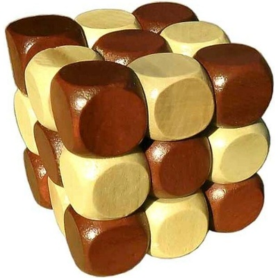 Dřevěný hlavolam Kobra velká