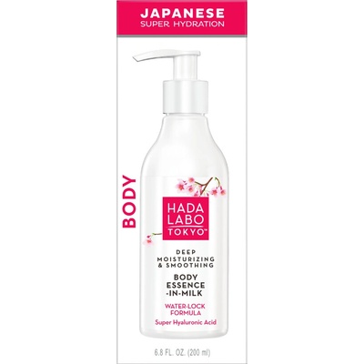 Hada Labo Tokyo Deep moisturising & smoothing body essence-in-milk tělové sérum 200 ml