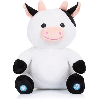 Chipolino Плюшена играчка с лампа и музика chipolino Кравичка (pil02303cow)