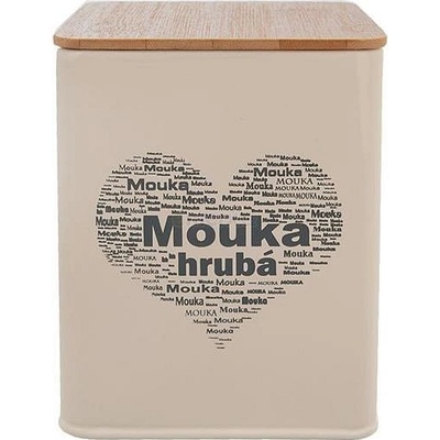 Orion Dóza Hrubá mouka Srdce 11,5 x 11,5 x 14 cm