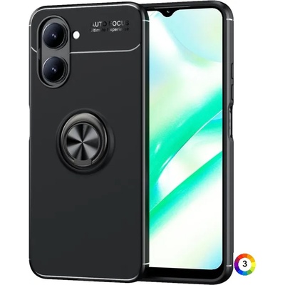 realme C33 Удароустойчив Ring Holder Калъф и Протектор
