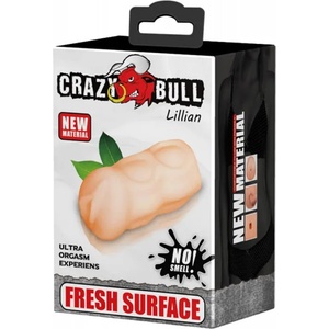 Crazy Bull Lillian New Material No Smell Fresh Surface Masturbator