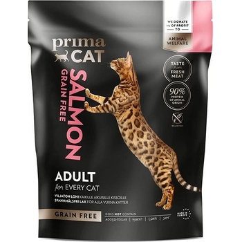 PrimaCat Losos, bez obilnín, pre dospelé mačky 400 g