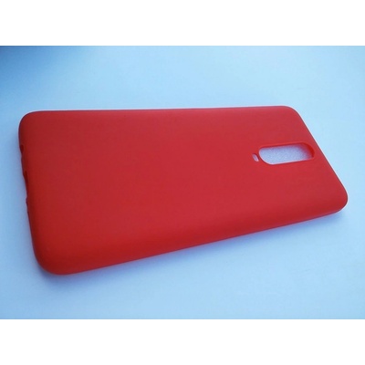 Pouzdro Jelly case Xiaomi Redmi K30 - Candy - červené