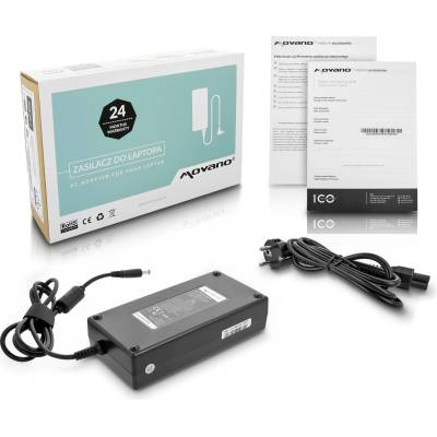 Movano Зарядно за лаптопи Dell, 240W / 19, 5V / 12, 3A / 7, 4mm x 5, 0mm (ZZ/DEL195123)
