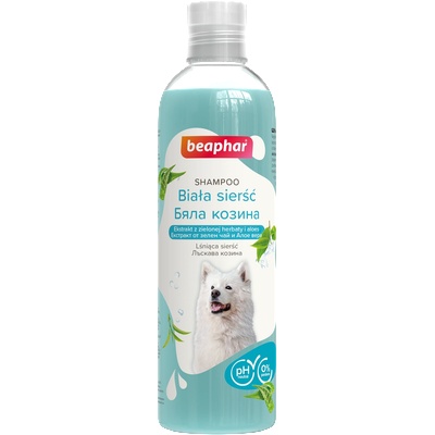 Beaphar ШАМПОАН ЗА БЕЛИ КУЧЕТА 250ML - за бяла козина на кучета