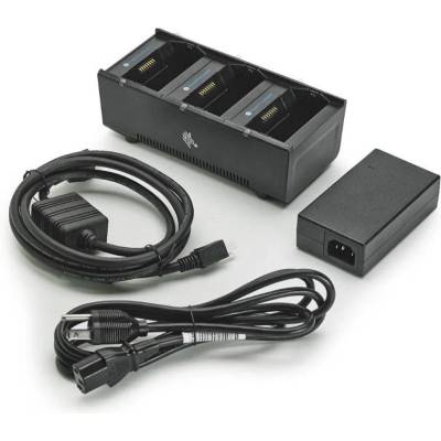 Zebra Кредъл за зареждане на батерията Zebra ZQ300, 3 слота (SAC-MPM-3BCHGEU1-01)