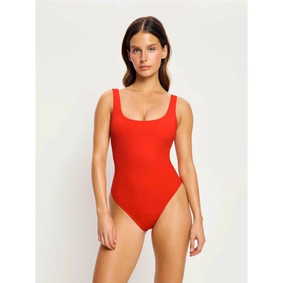 Modibodi menštruačné plavky Scoop Neck One Piece Light Poinciana