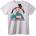 NOONEBRAND Тениска Аниме и Рамен - 7XL, White