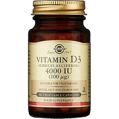 Solgar Vitamin D3 4000 IU 60 kapsúl