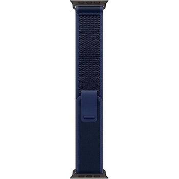 Apple Watch 49 mm modrý Trailový ťah M/L vyhotovenie z čierneho titánu MYQ83ZM/A