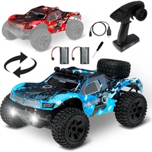 OVERMAX Hooligan + BODY, velké rychlé RC auto, měřítko rychlost 35 km/h, dojezd 100 metrů, pohon 4x4, 40 minut zábavy při jízdě, LED dioda 1:10