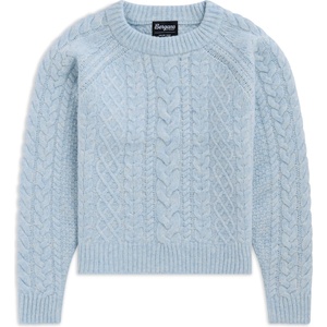 Bergans of Norway Дамски вълнен пуловер Bergans Women's Lofoten Knitted Wool Jumper Wool jumper - Light Dusty Blue - размер XL (105-7690-0215)