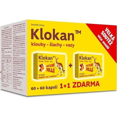 Klokan 60+60 kapsúl