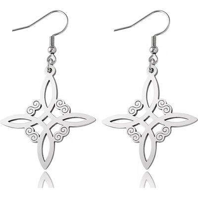 HARAHU Обеци es-33453 - Сребърни kp33453 (es-33453)