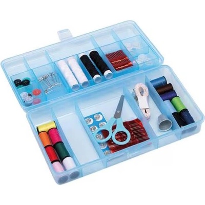 КУТИЯ К-КТ КОНЦИ И ШЕВНИ АКСЕСОАРИ 10x20x4.5cм