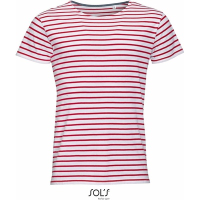 SOL'S Miles Men white/red