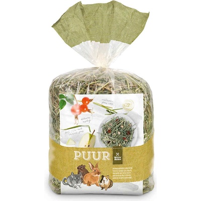 Duvo Plus PUUR - Допълнителна храна за зайци и други гризачи, сено с плодове, 500 гр