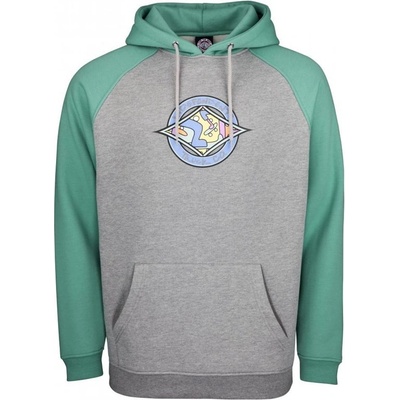 Independent mikina Essence Cross Raglan Hood blue dark Heather