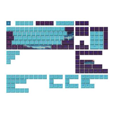 Капачки за механична клавиатура Dark Project - Night Sky за ANSI & ISO Layout (KS-1010)