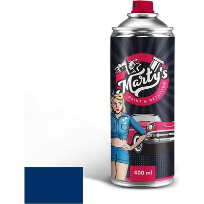 Marty's Barva na auto ve spreji Škoda 4590 Modrá Dynamic kvalita autolaku Standardní sprej 400ml