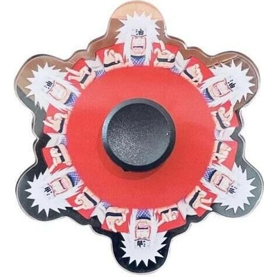 Fidget Spinner 6tiramenný animovaný Jiraiya