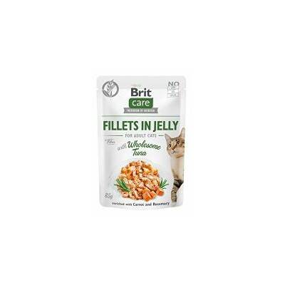Brit Care Cat Fillets in Jelly with Wholesome Tuna 85g