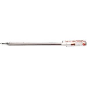 Pentel Химикалка, 0, 35 мм, капачка, PENTEL "Superb BK77", червена BK77-B (BK77-B)