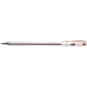 Pentel Химикалка, 0, 35 мм, капачка, PENTEL "Superb BK77", червена BK77-B (BK77-B)
