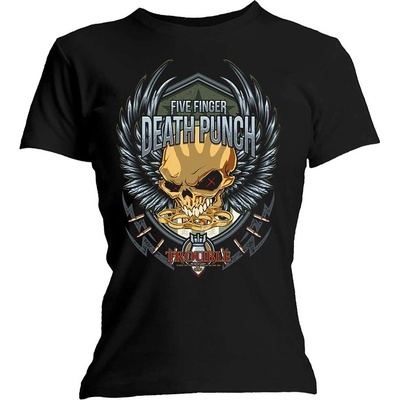 Five Finger Death Punch Tričko Trouble Žena Čierna