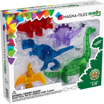 Magna-Tiles Magnetická stavebnica Dinos 5 dielov