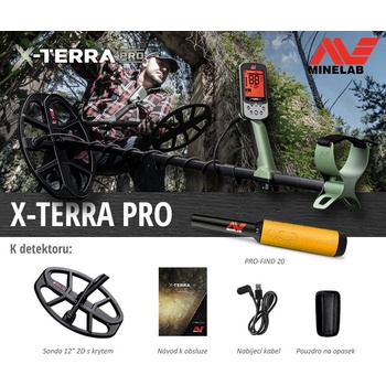 Minelab X-Terra Pro pinpointer SET