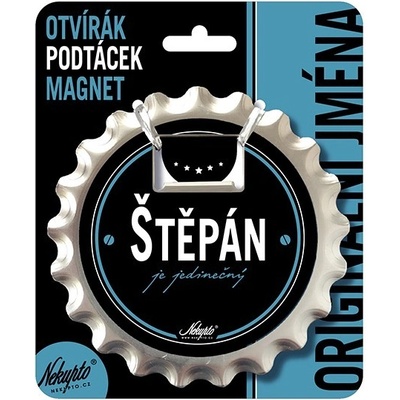 Nekupto Otvírák na pivo, podtácek se jménem - Štěpán