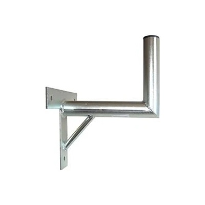 Držák antény 25cm s křížem + vzpěra, trubka 42/2mm, zinek Galva