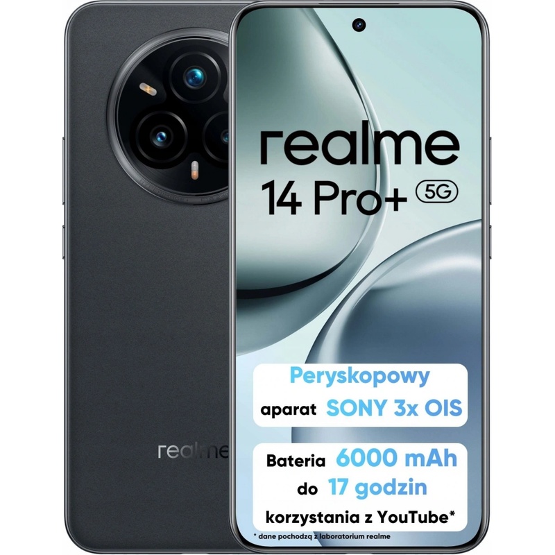 Realme 14 Pro+ 5G 12GB/512GB Suede Grey