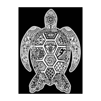 Stepp Velvet coloring page 47x35 Sea turtle