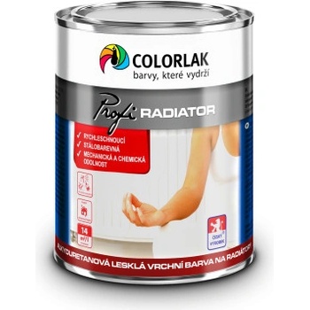 Colorlak Profi RADIATOR S 2222 alkyduretanová vrchní barva na radiátory slonová kost 0,6l