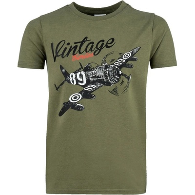 101 Inc Aircraft detské tričko oliva