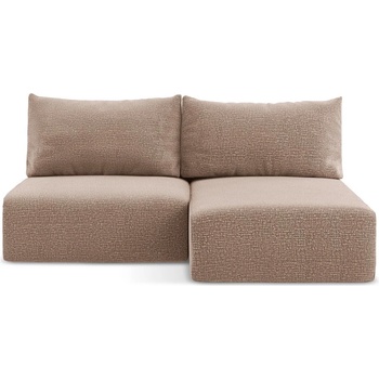 makamii Светлокафяв разтегателен ъглов диван с място за съхранение (десен ъгъл) Kalena - Makamii (KALENA_RCOF_38_P1_C3)