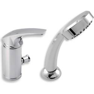 FERRO Metalia 57 - Смесител за ръба на ваната, монтаж с 2 отвора, хром 57045/1, 0 (57045/1,0)