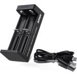 XTAR Зарядно у-во XTAR MC2S NEW, USB Type-C , Universal Charger, LiIon & NIMH, 18650, CR123, AA, AAA с 2 гнезда (XTAR-C-MC2-NEW) - cybertrade Зарядно за батерии