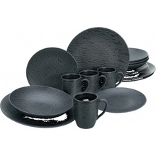 Creatable Jídelní servis Schiefer Black kombinovaný servis 16 ks