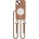 Tech-Protect Калъф Tech-Protect MagNecklace MagSafe за iPhone 15 - кафяв (5906302313112)