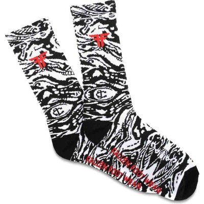 Fallen TRADEMARK SOCKS Black/White