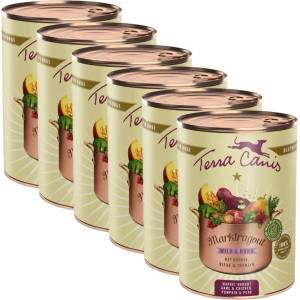 Terra Canis Market Рагу от дивеч и пиле с тиква и круша 6 x 385 г