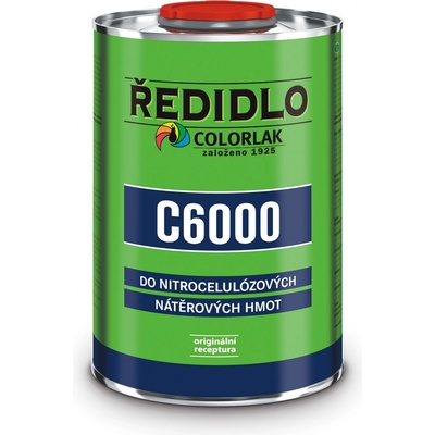 Colorlak ředidlo C6000 do nitrocelulózových nátěrových hmot 4 l